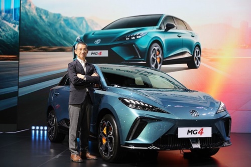 เอ็มจี เผยยอดจองครึ่งงานมอเตอร์โชว์ กว่า 5,000 คัน  พร้อมทยอยส่งมอบรถให้กับลูกค้าในเดือนเมษายน