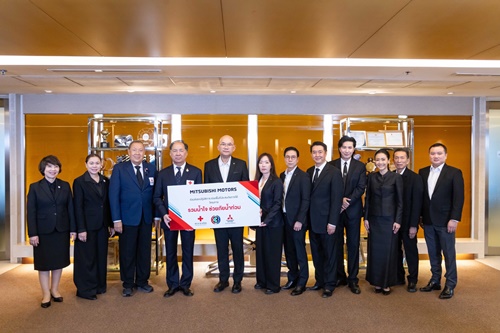 มิตซูบิชิ มอเตอร์ส ประเทศไทย ผนึกกำลัง สภากาชาดไทย และ ช่อง 3  ส่ง “มิตซูบิชิ ไทรทัน” 10 คัน เสริมทัพปฏิบัติการช่วยเหลือผู้ประสบน้ำท่วมหาดใหญ่ ภายใต้โครงการ “รวมน้ำใจ ช่วยภัยน้ำท่วม” มอบส่วนลด 30% ค่าอะไหล่ ค่าแรง และค่าเคมีภัณฑ์ พร้อมบริการตรวจเช็กสภาพรถ
