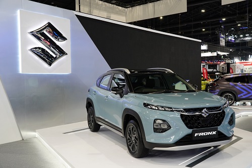 ซูซูกิ อวดโฉม ALL NEW SUZUKI FRONX  'รถแข่งทางเรียบครั้งแรกในอาเซียน' ในงาน Motor Expo 2025!  อัดแคมเปญสุดคุ้ม รับบัตรเติมน้ำมันฟรี 3,000 บาท  พร้อมจับคู่ CARRY-Duca’tim ยกระดับธุรกิจเคลื่อนที่