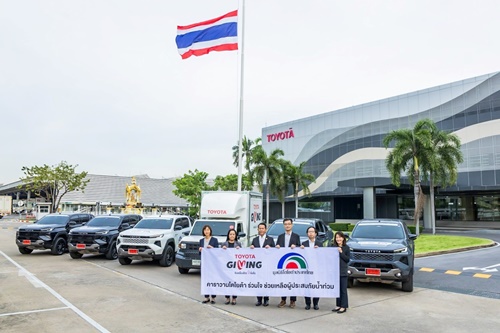  คาราวานโตโยต้า เร่งช่วยเหลือผู้ประสบอุทกภัยในพื้นที่ภาคใต้และภาคกลาง