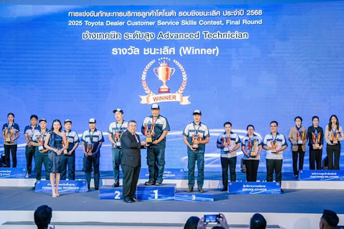 โตโยต้า สร้างความมั่นใจและตอกย้ำการเป็นผู้นำด้านการบริการลูกค้า จัดกิจกรรม “การแข่งขันทักษะการบริการลูกค้า” อย่างต่อเนื่องเป็นปีที่ 47 The 47th Toyota Dealer Customer Service Skills Contest
