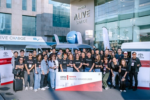 โตโยต้าเปิดหลังบ้าน พาสื่อมวลชนเจาะลึกคลังอะไหล่–ศูนย์บริการชูมาตรฐานการบริการในแบบของโตโยต้า