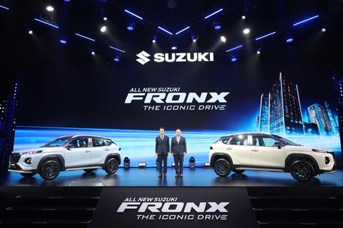 SUZUKI เสริมทัพ SUV เปิดตัว ALL NEW SUZUKI FRONX เติมเต็มความคุ้มค่าตอบโจทย์ไลฟ์สไตล์อย่างลงตัว ชูแนวคิด "THE ICONIC DRIVE"  ราคาเริ่มต้น 689,000 บาท