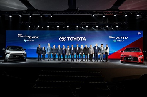 โตโยต้า แนะนำ NEW YARIS ATIV HEV พร้อมเปิดรับจองสิทธิ์ BEV รุ่น NEW bZ4X ในประเทศไทย
